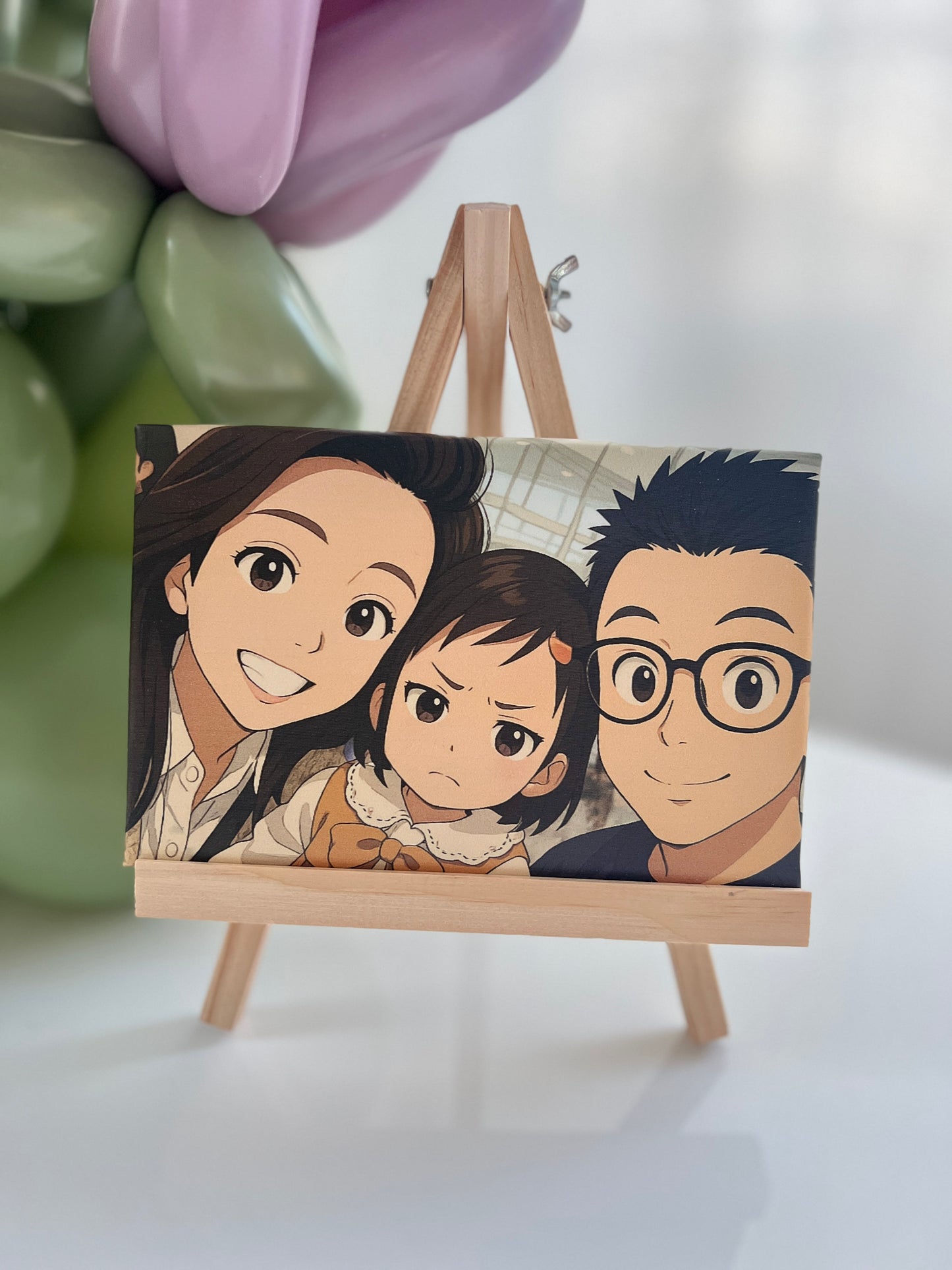 đMOTHER'S DAY BLOSSOM BOUQUET & MINI CANVAS